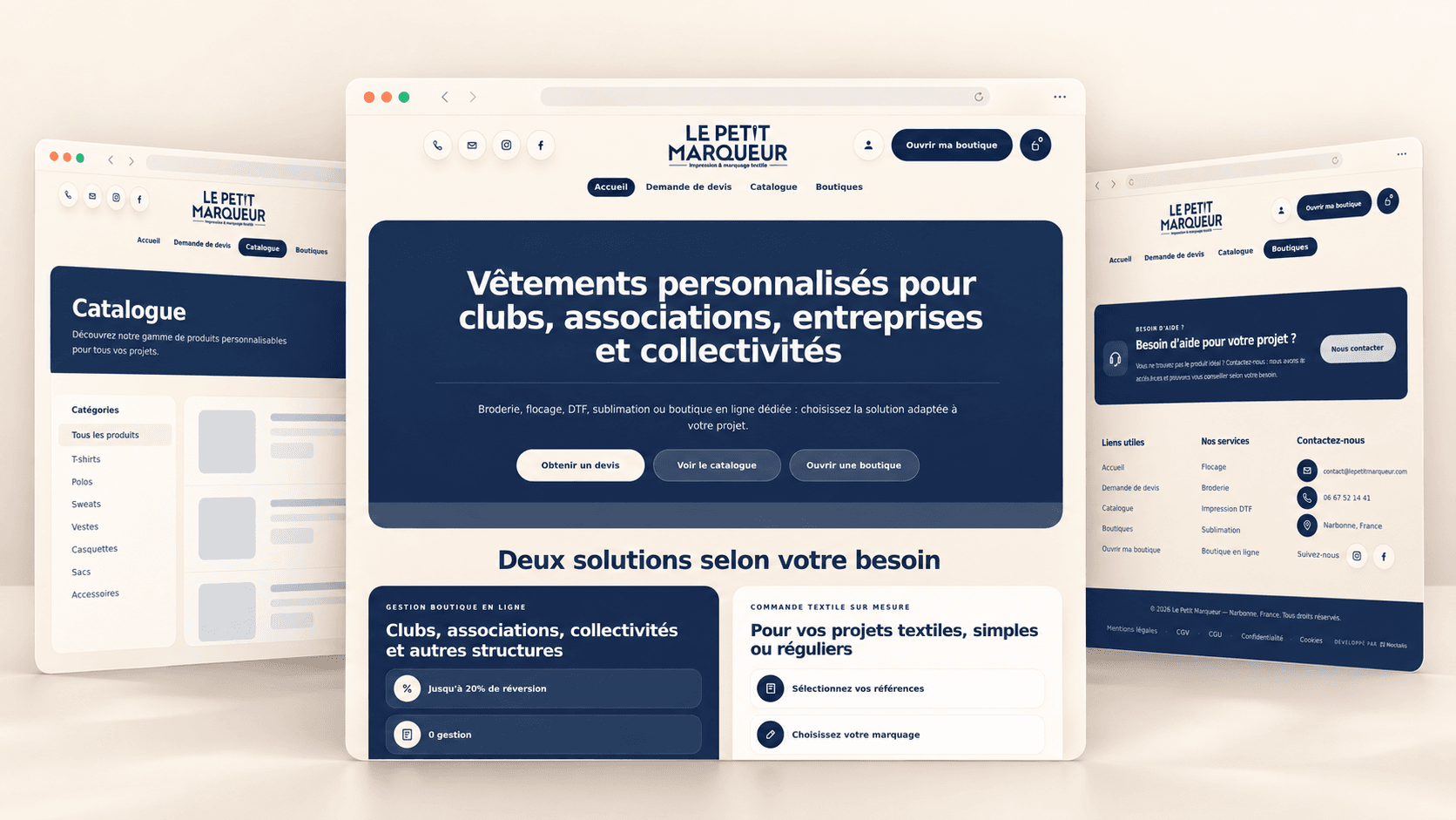 Le Petit Marqueur homepage